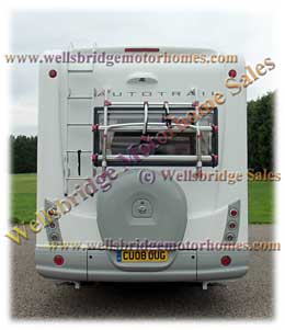 Rear view of vehicle