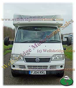 Front view of vehicle