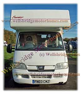 Front view of vehicle