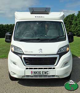 Front view of vehicle
