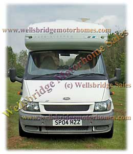 Front view of vehicle