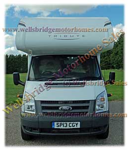 Front view of vehicle