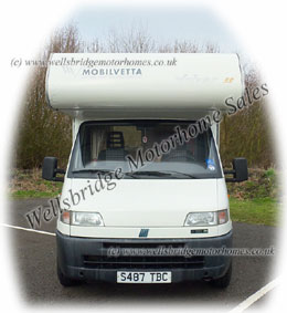 Front view of vehicle